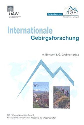 Internationale Gebirgsforschung / Internationale Gebirgsforschung (Igf Forschungsberichte)