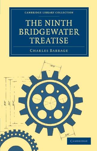 The Ninth Bridgewater Treatise (Cambridge Library Collection - Science and Religion)