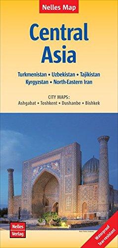 Central Asia: Zentralasien, Asie centrale, Asia Central; 1:1.750.000 (Nelles Map)