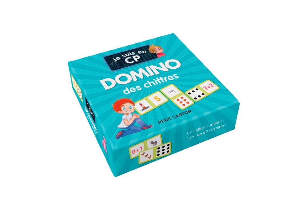 Je suis en CP : domino des chiffres