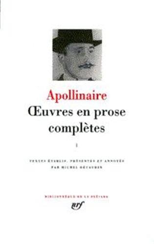 Oeuvres en prose complètes. Vol. 3