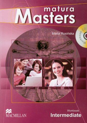 Matura Masters Intermediate Workbook + CD: szkoła ponadgimnazjalna