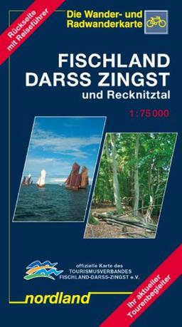 Nordland Karten, Fischland, Darss, Zingst und Recknitztal