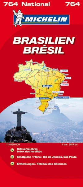 Brasilien (MICHELIN Nationalkarten, Band 206715741)