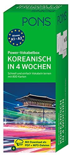 PONS Power-Vokabelbox Koreanisch: Koreanisch-Vokabeln lernen mit 800 Karten