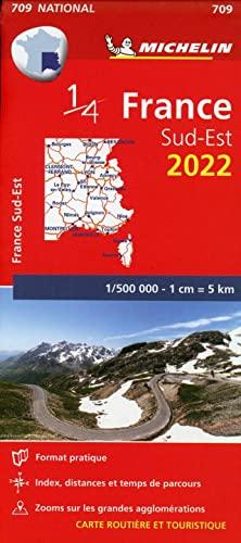 Michelin Südostfrankreich: Straßen- und Tourismuskarte 1:500.000 (MICHELIN Nationalkarten)