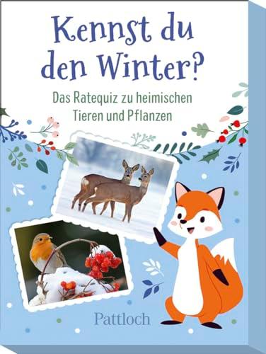 Kennst du den Winter?: Das Ratequiz zu heimischen Tieren und Pflanzen | Kinderquiz ab 6 Jahren | Mit 50 Quizkarten rund um Natur und Tiere im Winter (Kinderquiz für schlaue Kids)