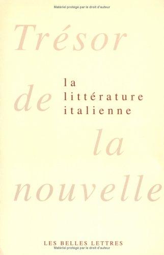 Trésor de la nouvelle de la littérature italienne