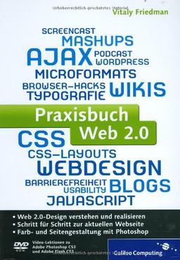 Praxisbuch Web 2.0: Moderne Webseiten programmieren und gestalten (Galileo Computing)