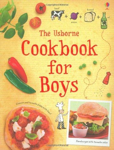 Cookbook for Boys (Usborne First Cookbooks)