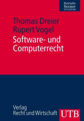 Software- und Computerrecht (Uni-Taschenbücher M)