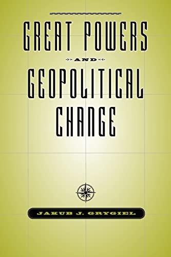 Great Powers and Geopolitical Change