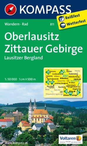 Oberlausitz, Zittauer Gebirge 1 : 50 000 (KOMPASS-Wanderkarten)