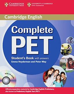 Complete PET: Student's Book with answers and CD-ROM