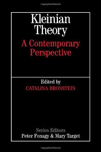 Kleinian Theory: A Contemporary Perspective (Whurr Series in Psychoanalysis)