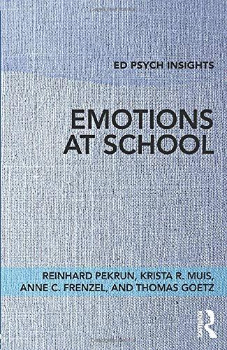 Emotions at School (Ed Psych Insights)