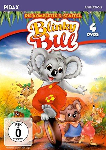 Blinky Bill, Staffel 3 / Weitere 26 Folgen der Zeichentrickserie nach den Büchern von Dorothy Wall (Pidax Animation) [4 DVDs]