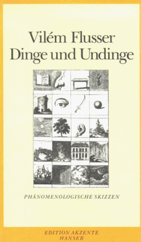 Dinge und Undinge: Phänomenologische Skizzen