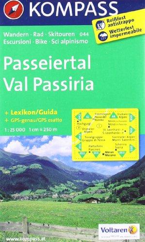 Passeiertal - Val Passiria: Wanderkarte mit Kurzführer, Radrouten und Skitouren. GPS-genau. 1:25000