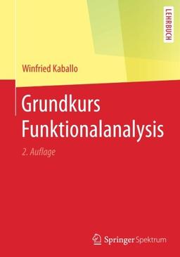 Grundkurs Funktionalanalysis