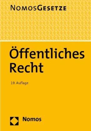 Öffentliches Recht: Nomos Gesetze