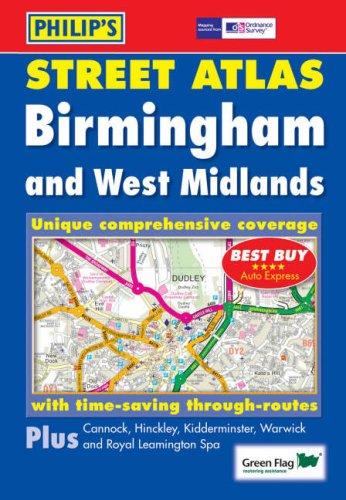 Philip's Street Atlas Birmingham and West Midlands: Pocket