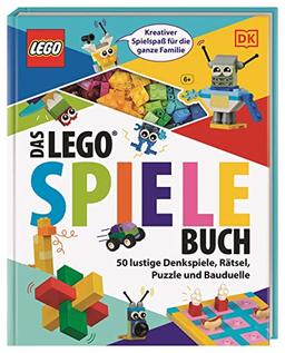 Das LEGO® Spiele Buch: 50 lustige Denkspiele, Rätsel, Puzzle und Bauduelle. Kreativer Spielspaß für die ganze Familie! Mit 45 LEGO® Steinen