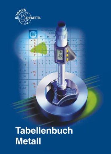 Tabellenbuch Metall (mit Formelsammlung)