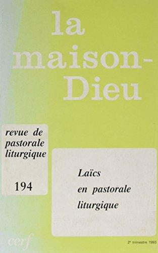 MAISON-DIEU 194 - LAÏCS EN PASTOLE LIT.