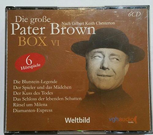 Die große Pater Brown Box NR. VI , 6 CD Hörspielebox