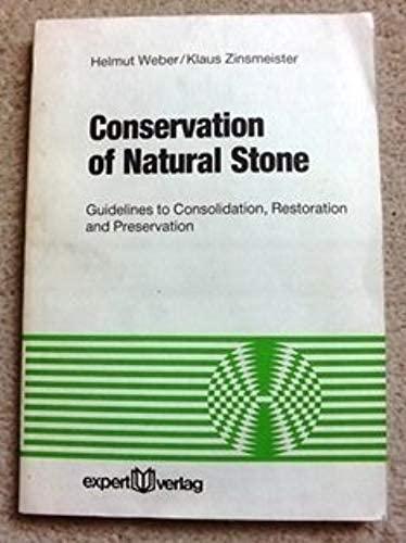 Conservation of natural stone: Guidelines to consolidation, restoration and preservation (Reihe Technik)