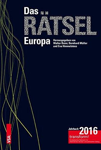 Das Rätsel Europa: transform! Jahrbuch 2016