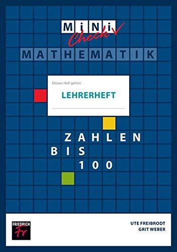 Mini Check: Zahlen bis 100 - Lehrerheft