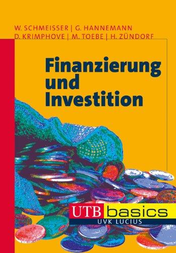 Finanzierung und Investition. UTB basics