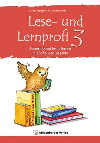 Lese-u.Lernprofi 3: Sinnerfassend lesen lernen mit Sofia, der Lese-Eule, Arbeitsheft