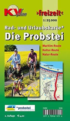 Probstei mit Laboe und Schönberg: 1:25.000 Rad- und Urlaubskarte (KVplan Schleswig-Holstein-Region)