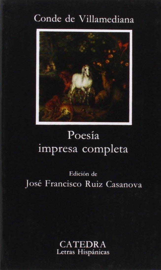 Poesía impresa completa (Letras Hispánicas)