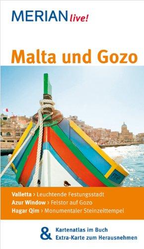 Malta und Gozo: Mit Kartenatlas im Buch und Extra-Karte zum Herausnehmen (MERIAN live)