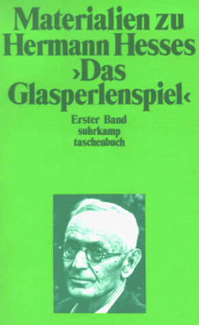 Suhrkamp Taschenbücher, Nr.80, Materialien zu Hermann Hesse 'Das Glasperlenspiel': BD 1