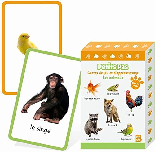 Les animaux : cartes de jeu et d'apprentissage