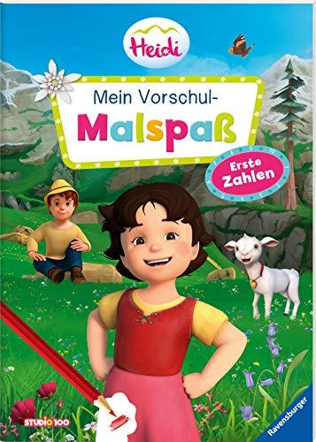 Heidi: Mein Vorschul-Malspaß Erste Zahlen