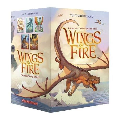 Wings of Fire Boxset, Books 1-5 (Wings of Fire)