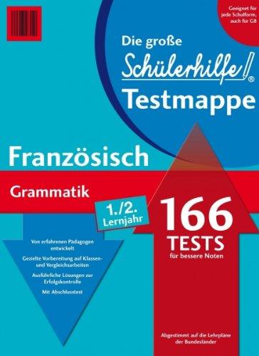 Testmappe Französisch: Grammatik, 1.-2. Lernjahr