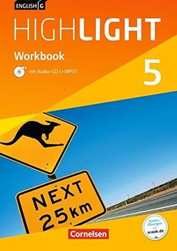 English G Highlight - Hauptschule: Band 5: 9. Schuljahr - Workbook mit CD