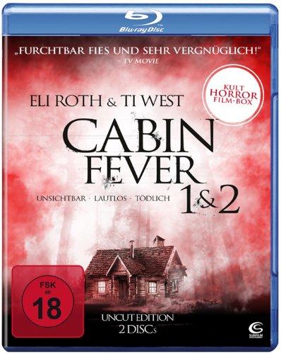 Cabin Fever 1 & 2 (UNCUT Edition) (2 Blu-rays)