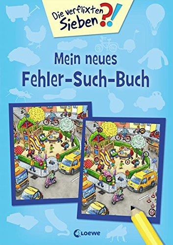 Die verflixten Sieben - Mein neues Fehler-Such-Buch