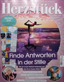 Herzstück 1/2024 "Finde Antworten in der Stille"