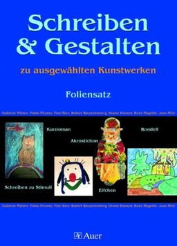 Schreiben & Gestalten zu ausgewählten Kunstwerken, Foliensatz