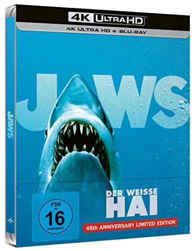 Der weiße Hai - 4K UHD - Steelbook [Blu-ray]