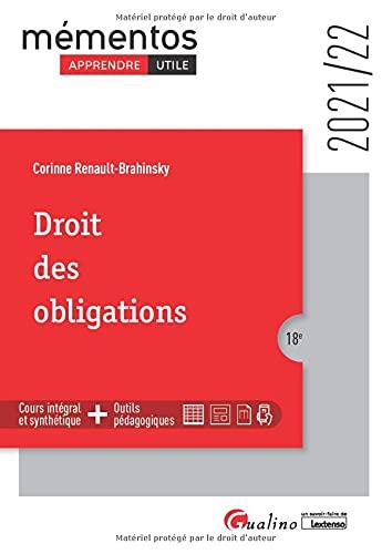 Droit des obligations : 2021-2022